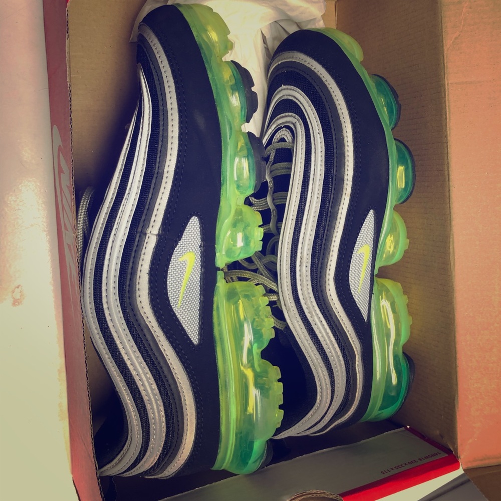 Air vapor max 97 Japan Black/Volt-Metallic / neon